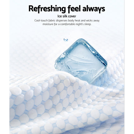 Giselle Bedding Memory Foam Contour Pillow Cool Gel 3