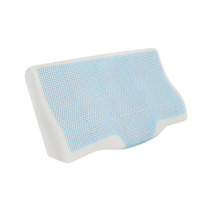 Giselle Cervical Pillow Memory Foam Contour Pillow Neck Support Cool Gel 7