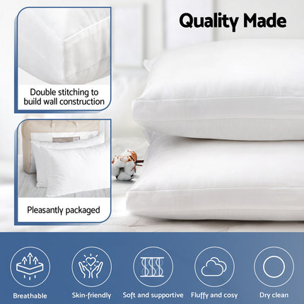 Giselle Bedding Shredded Memory Foam Pillow Adjustable Loft 6