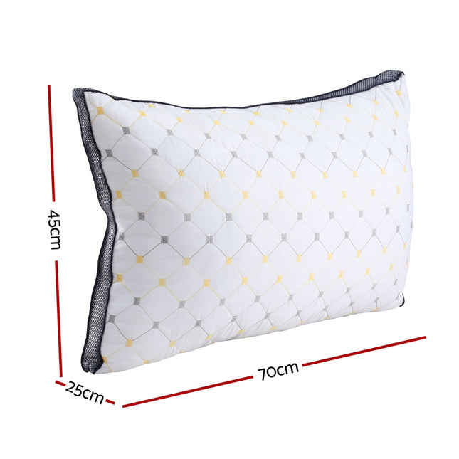 Giselle Bedding Pillows Microfibre Pillow 2