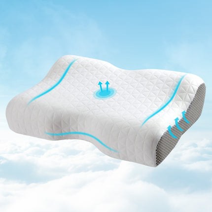 Giselle Memory Foam Pillow Contour Neck 7