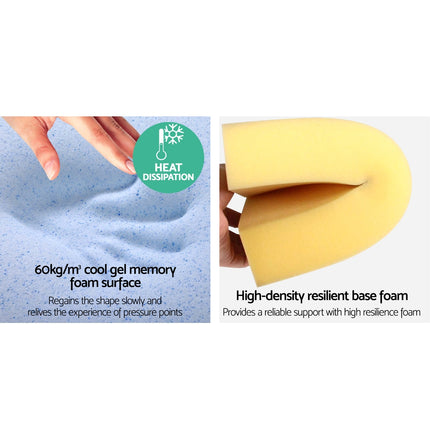 Giselle Bedding Wedge Pillow White Twin Pack 5