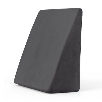 Giselle Bedding Wedge Pillow Grey 2