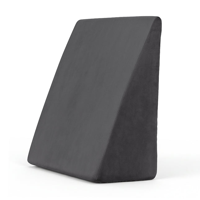 Giselle Bedding Wedge Pillow Grey 2