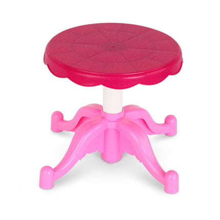 Keezi Kids Pretend Makeup Play Set Dressing Table Chair Girls Toys Children 7