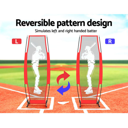 Everfit Baseball Net Pitching Kit with Stand Rebound Net Training Aid 5