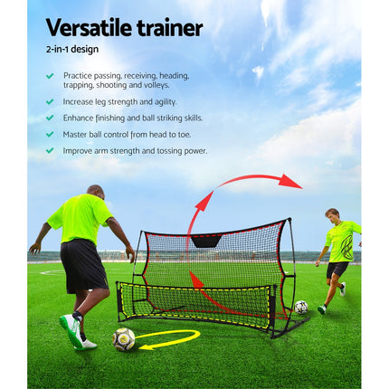Everfit 2.1m Football Soccer Net Portable Goal Net Rebounder Sports Training 3