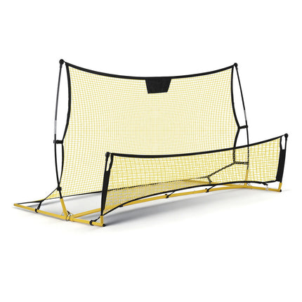 Everfit 2.1m Football Soccer Net Portable Goal Net Rebounder Sports Training Yellow 3