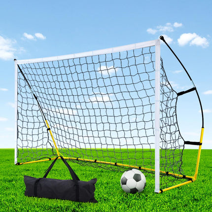 Everfit 2.4m Football Soccer Net Portable Goal Net Rebounder Sports Training 7