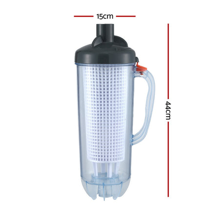 Aqua Buddy Pool Leaf Canister Cleaner Suction Catcher In-ground Swimming Pools 2