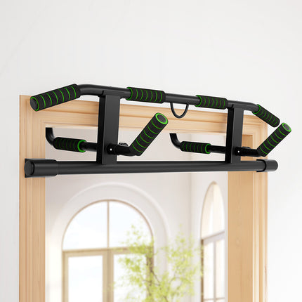 Multi-Grip Pull Up Bar Doorway Chin Up Horizontal Bar Home Gym Workout 101cm Length 7