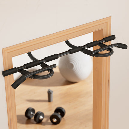 Everfit Pull Up Bar 104CM Doorway Chin Up Horizontal Bar Gym 4
