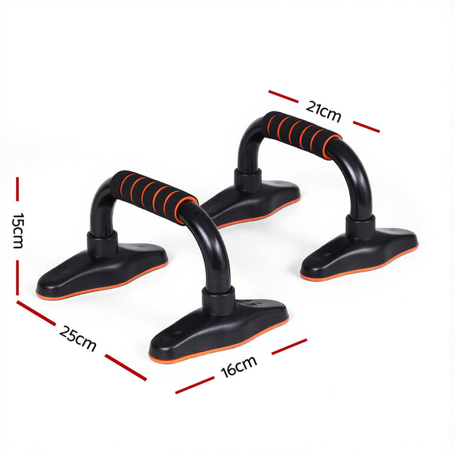 Everfit Push Up Bars Stands Parallel Handles Home Gym Fitness Strength Training 2