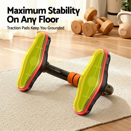 Everfit Push Up Bars Stands Parallel Handles Home Gym Fitness Strength Training 8