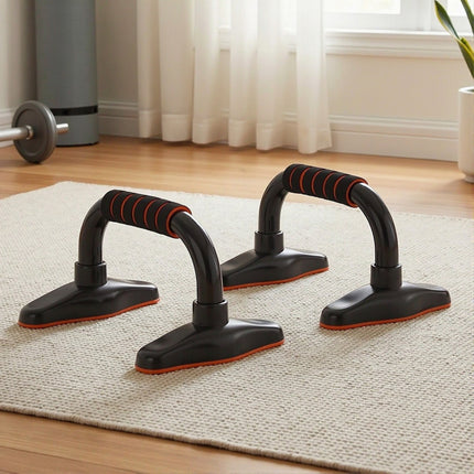 Everfit Push Up Bars Stands Parallel Handles Home Gym Fitness Strength Training 11