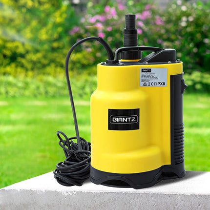 Giantz Garden Water Submersible Pump 400W Dirty Bore Sewerage Tank Well Steel 7