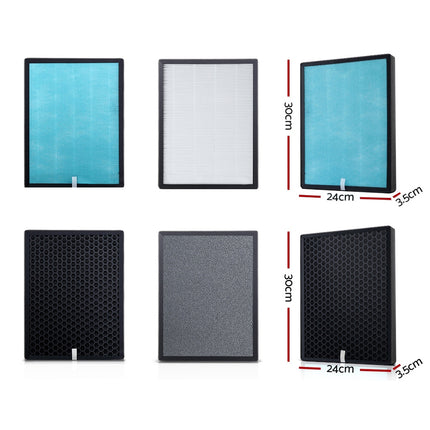 Devanti Air Purifier 4 Layers HEPA Replacement Filter 2