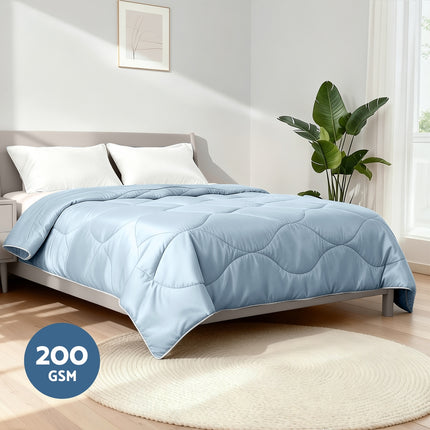 Giselle Tencel Quilt 200GSM Summer Quilts Comforter Doona Light Weight Soft Throw Blanket Double 5