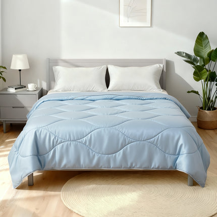 Giselle Tencel Quilt 200GSM Summer Quilts Comforter Doona Light Weight Soft Throw Blanket Queen 7
