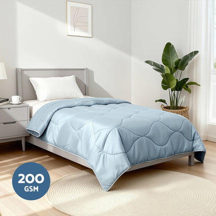 Giselle Tencel Quilt 200GSM Summer Quilts Comforter Doona Light Weight Soft Throw Blanket Single 5