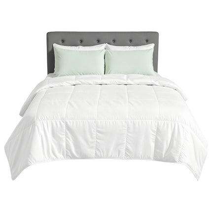 Giselle Bedding 200GSM Bamboo Quilt Summer Quilts All Season Doona Duvet Lightweight Queen 4