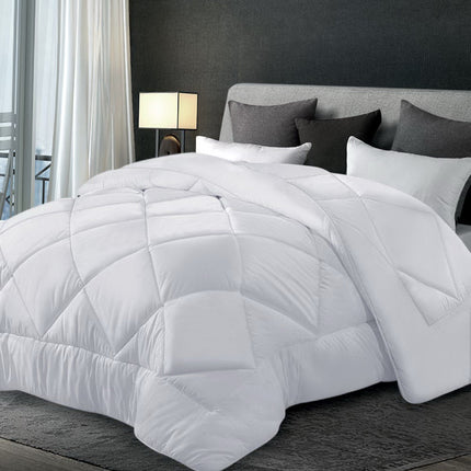 Giselle Bedding 700GSM Microfibre Bamboo Quilt Super King 8