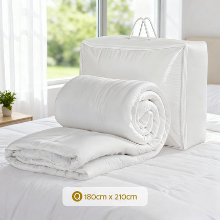 Giselle Bedding Double Size 400GSM Microfiber Quilt All Season Duvet Quilts Comforter Winter Summer 3