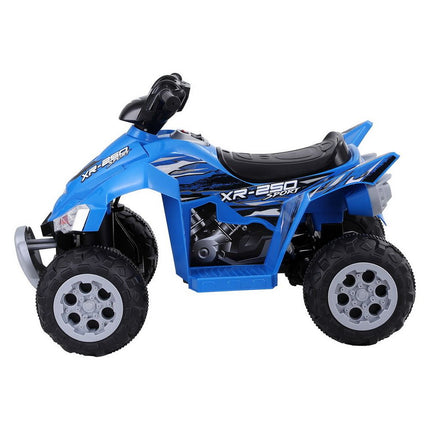 Rigo Kids Ride On Car ATV Quad Motorbike Electric Outdoor Toys 12V Blue 3