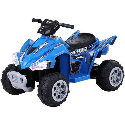 Rigo Kids Ride On Car ATV Quad Motorbike Electric Outdoor Toys 12V Blue 6