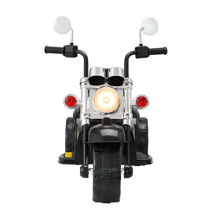 Rigo Kids Ride On Car Motorcycle Motorbike Electric Toys Horn Music 6V Black 3