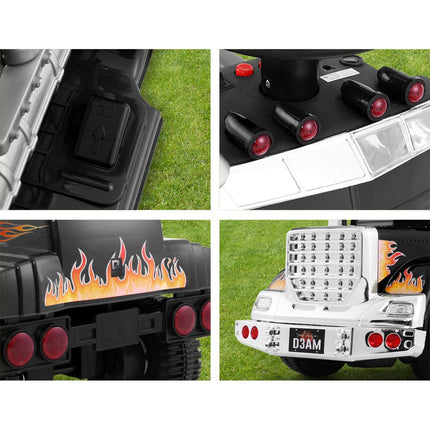 Rigo Kids Electric Ride On Car Truck Motorcycle Motorbike Toy Cars 6V Black 6