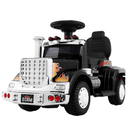 Rigo Kids Electric Ride On Car Truck Motorcycle Motorbike Toy Cars 6V Black 7