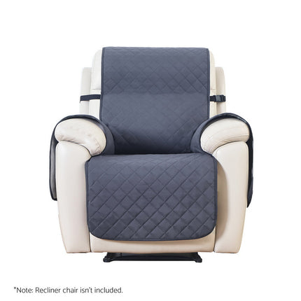 Artiss Recliner Chair Cover 100% Water Resistant Grey 3