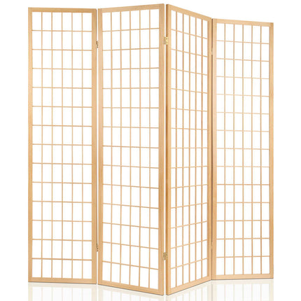 Artiss 6 Panel Room Divider Screen 261x179cm Natural 3