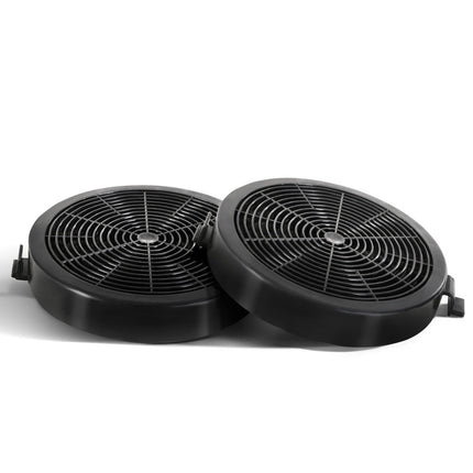 Devanti 11cm Range Hood Carbon Charcoal Filters Replacement X2 3