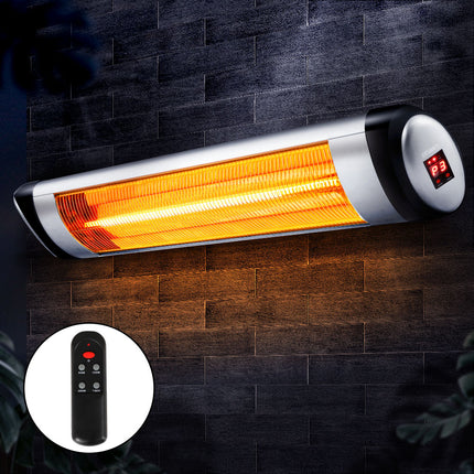 Devanti Electric Strip Heater Radiant Heaters 2000W 8