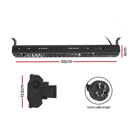 Devanti Electric Strip Heater Radiant Heaters 2000W 2