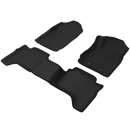 Weisshorn Car Floor Mats Rubber Compatible for Mazda BT50 Dual Crew Cab 2