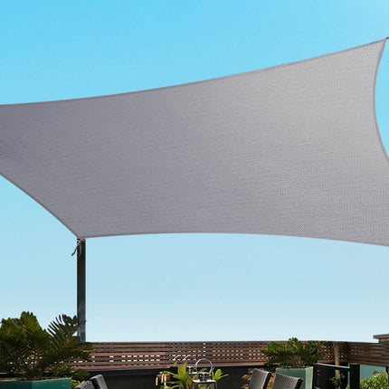 Instahut Waterproof Shade Sail Shade cloth 220GSM Canopy 3x5m 5