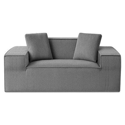 Artiss 2 Seater Sofa Loveseat Sofas Bed Couch No Assembly Corduroy Small Couches Apartement 3