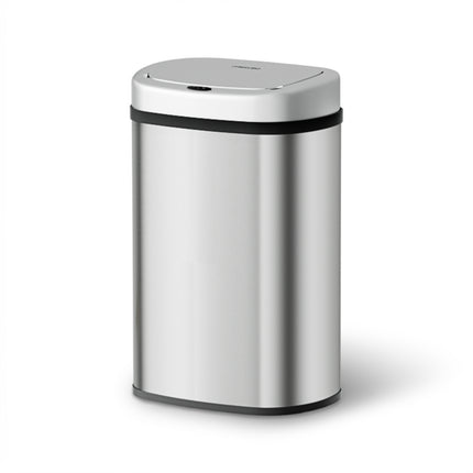 Devanti 50L Sensor Bin Motion Rubbish Automatic Silver