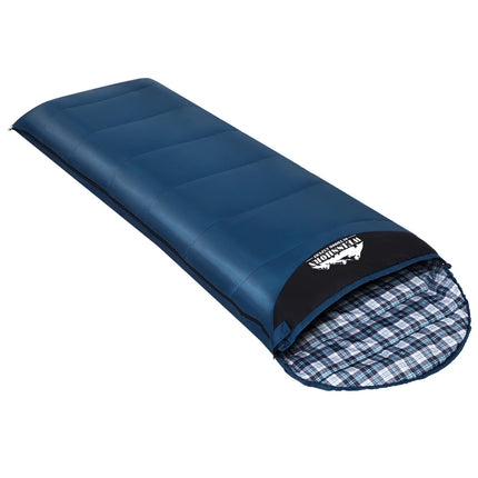 Weisshorn Sleeping Bag Single Thermal Camping Hiking Tent Blue 0&deg;C 3