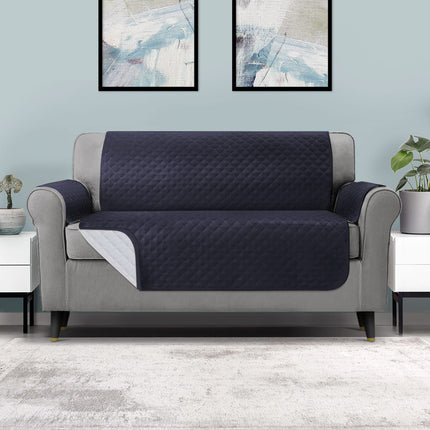 Artiss Sofa Cover Couch Covers 3 Seater 100% Water Resistant Dark Grey 8