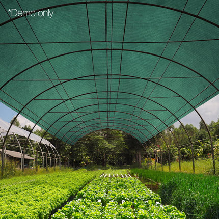 Instahut 70% Shade Cloth 1.83x20m Shadecloth Sail Heavy Duty Green 7