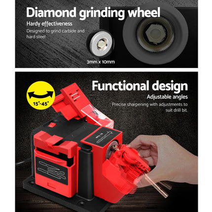 Giantz Tool Sharpener Electric Drill Bit Knife Scissor Chisel Planer Grinder 6