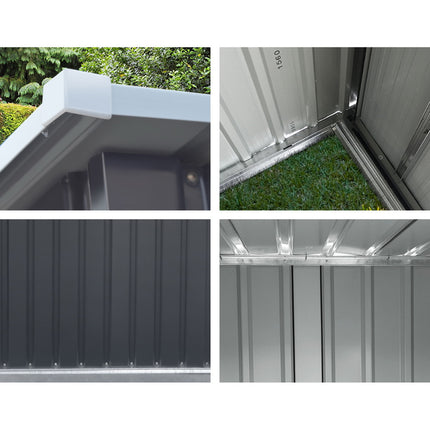 Giantz Garden Shed 0.99x1.04M Sheds Outdoor Tool Storage Workshop House Steel 6