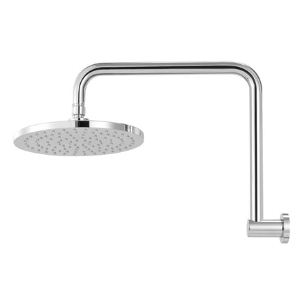 9'' Rain Shower Head Overhead High-pressure Swivel Chrome 3