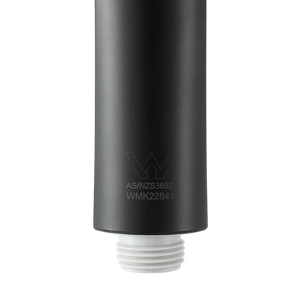 Handheld Shower Head 4.5" High Pressure 5 Modes Poweful Round Black 4