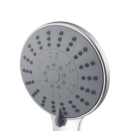 Handheld Shower Head 4.5" High Pressure 5 Modes Poweful Round Chrome 3