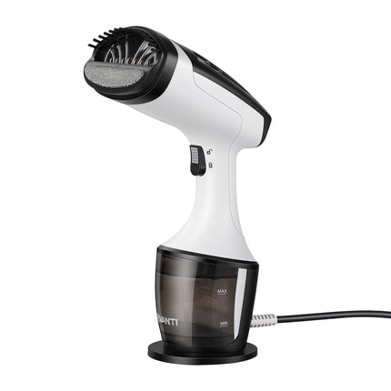Devanti Clothes Steamer, 1500W Powerful Fast 30s Heat-Up Continuous Steam Lock 160ml Tank Fabric Brush Portable Handheld Steam Iron for Home Travel Business Trip 10
